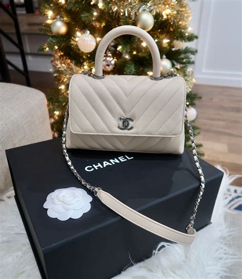 chanel top handle|chanel small bag with handle.